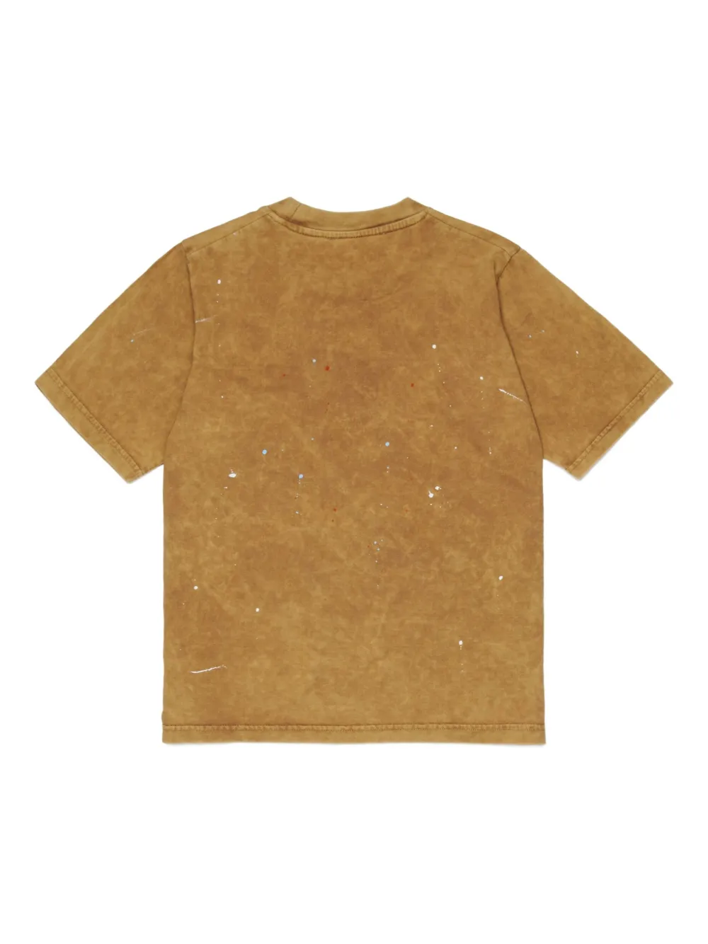 Dsquared2 Logo-detail Crew-neck T-shirt In Brown