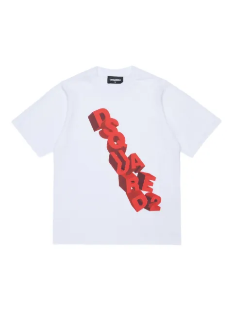 DSQUARED2 KIDS playera con estampado gráfico