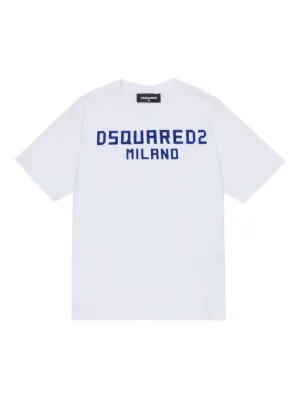 MM6 Maison Margiela Kids ロゴ Tシャツ | ホワイト | FARFETCH JP