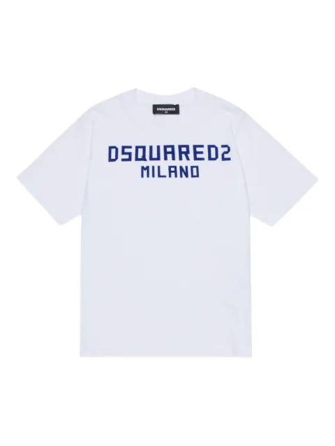 DSQUARED2 KIDS t-shirt à détail de logo
