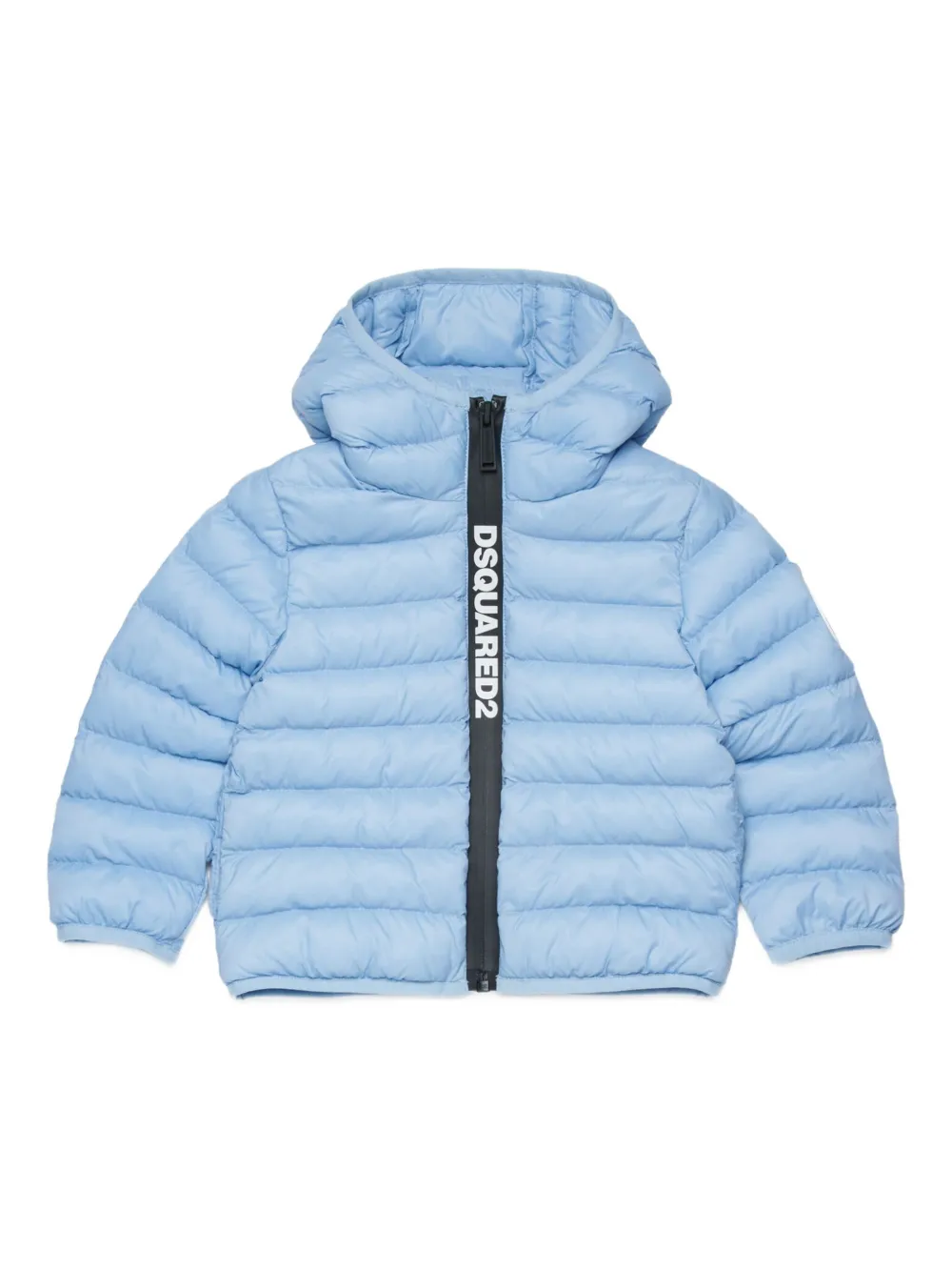 DSQUARED2 KIDS logo-print padded jacket | Blue | Image 1