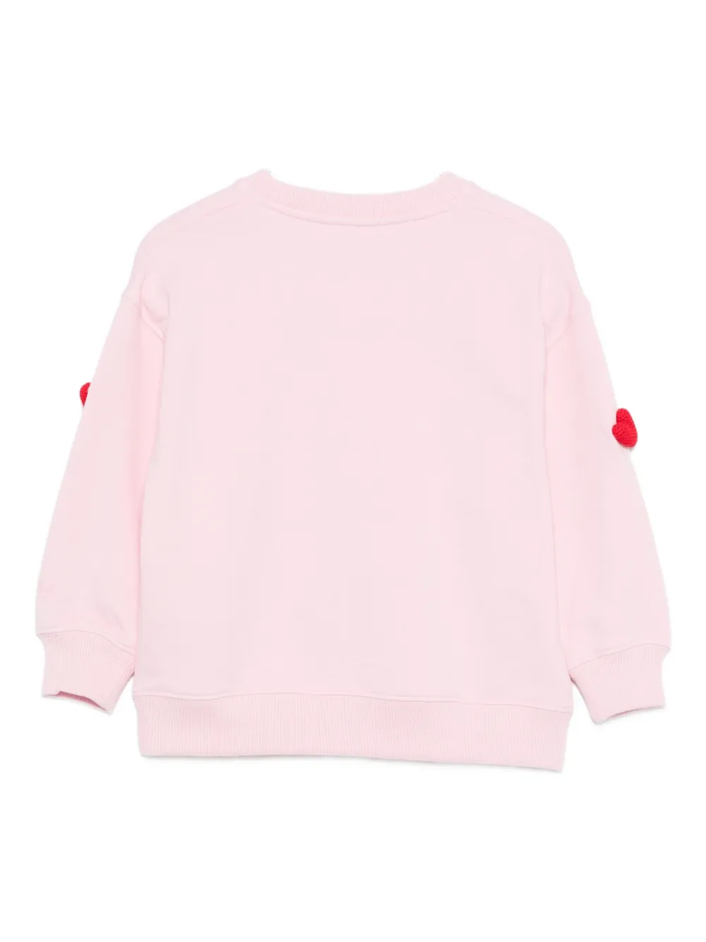 MC2 Saint Barth Kids heart-appliqué sweatshirt | Girls Hoodies & Sweatshirts | Image 2