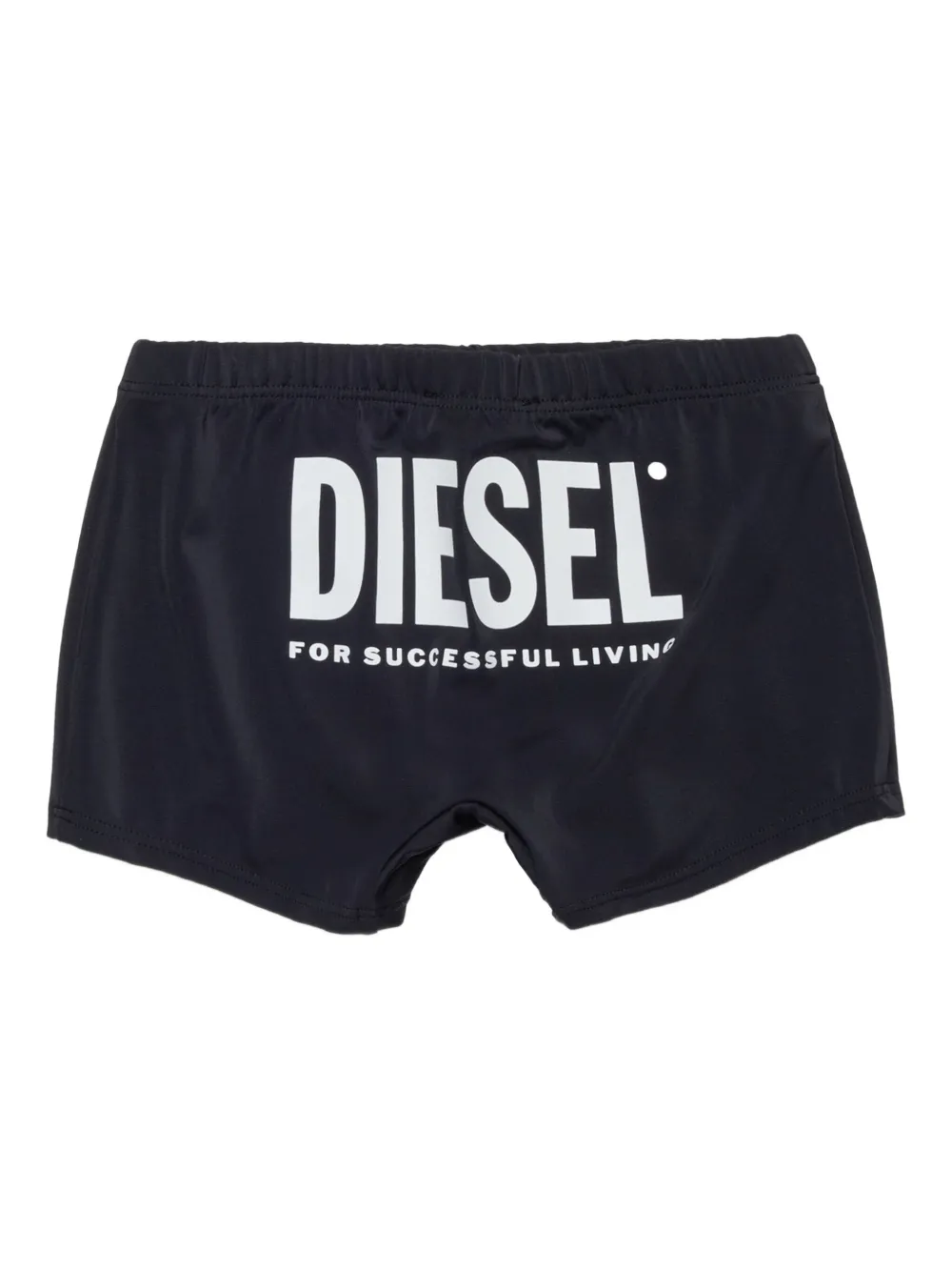 Diesel Kids Misfel zwembroek met logo Zwart