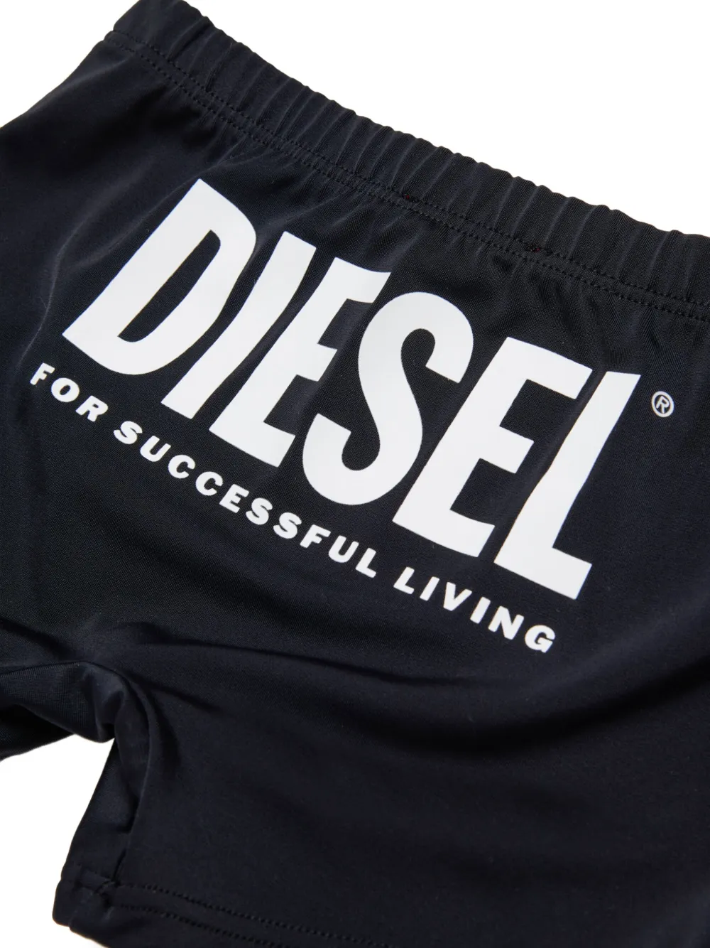 Diesel Kids Misfel zwembroek met logo Zwart