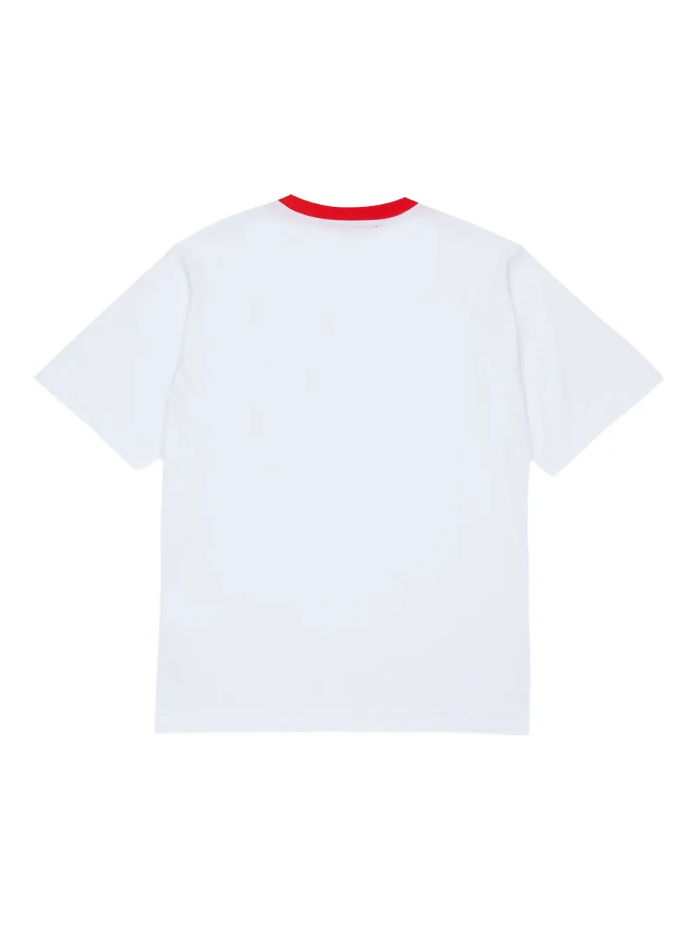 Diesel Kids Mtspacy Over T-shirt met grafische print Wit