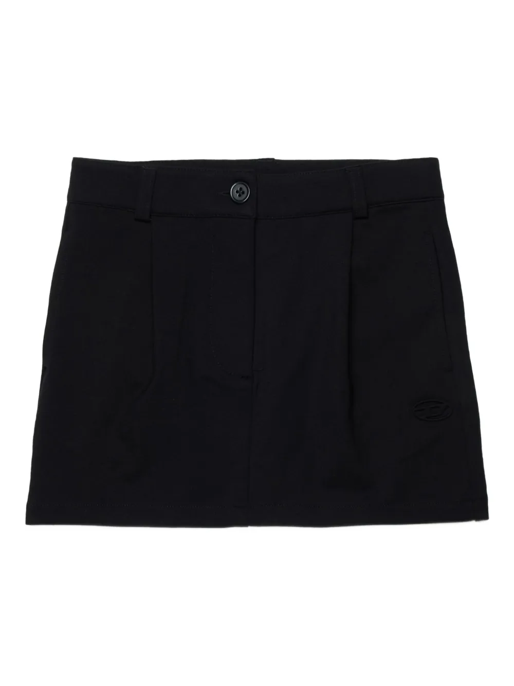 Diesel Kids Gonna Gilea con logo ricamato - Nero