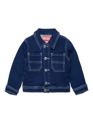 アルマーニジュニア ジャケット 11A 148cm Emporio Armani Kids ロゴ スタッズ ジャケット 通販 - FARFETCH