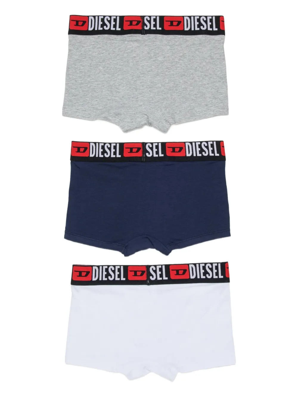 Diesel Logo-waistband Boxers (pack Of Three) In Multi