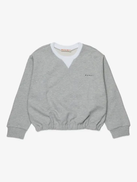 Marni Kids round-neck sweatshirt