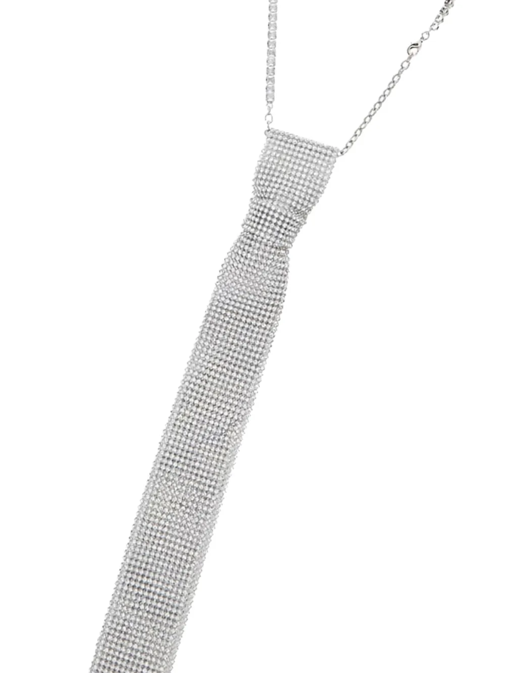 TWENTY FOURHAITCH Amira verfraaide halsketting - Zilver