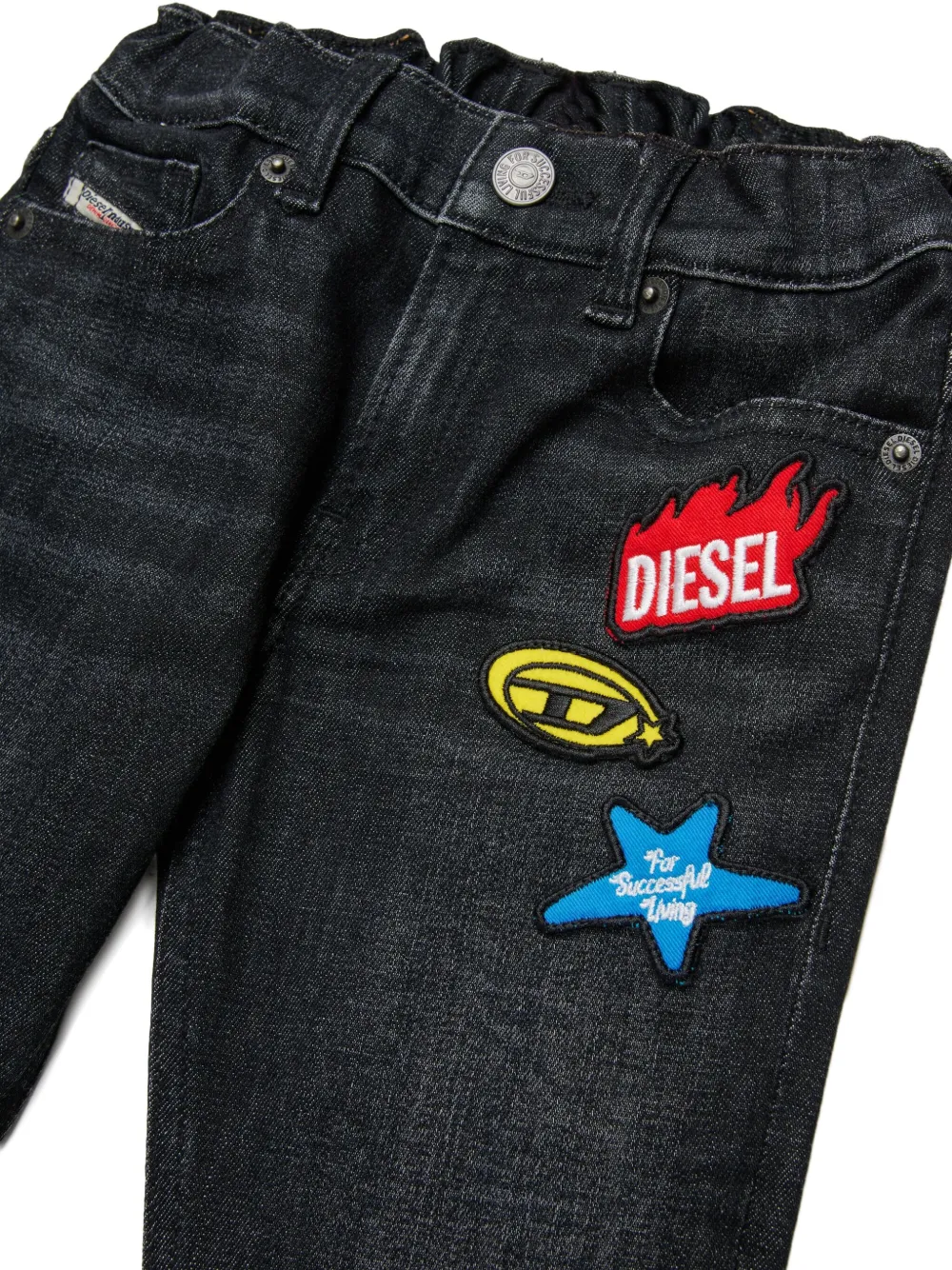  Diesel Kids D-gale-b Jeans - Black 
