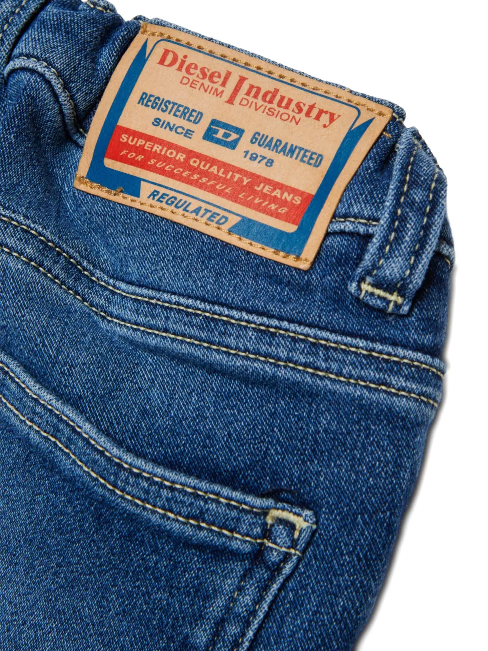 Diesel Kids D-Gale-B jeans Blauw