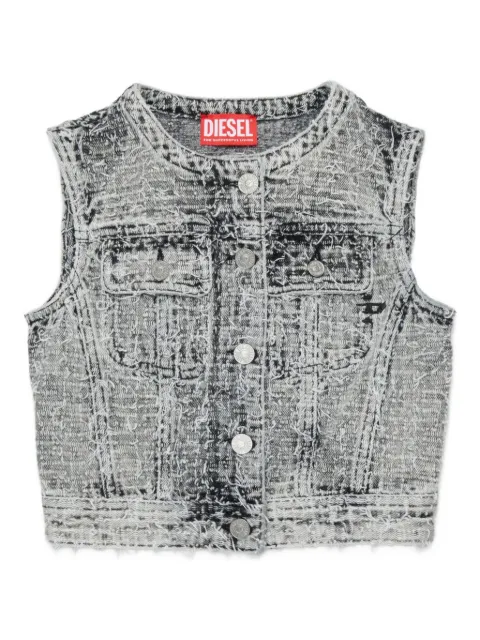 Diesel Kids chaleco con botones