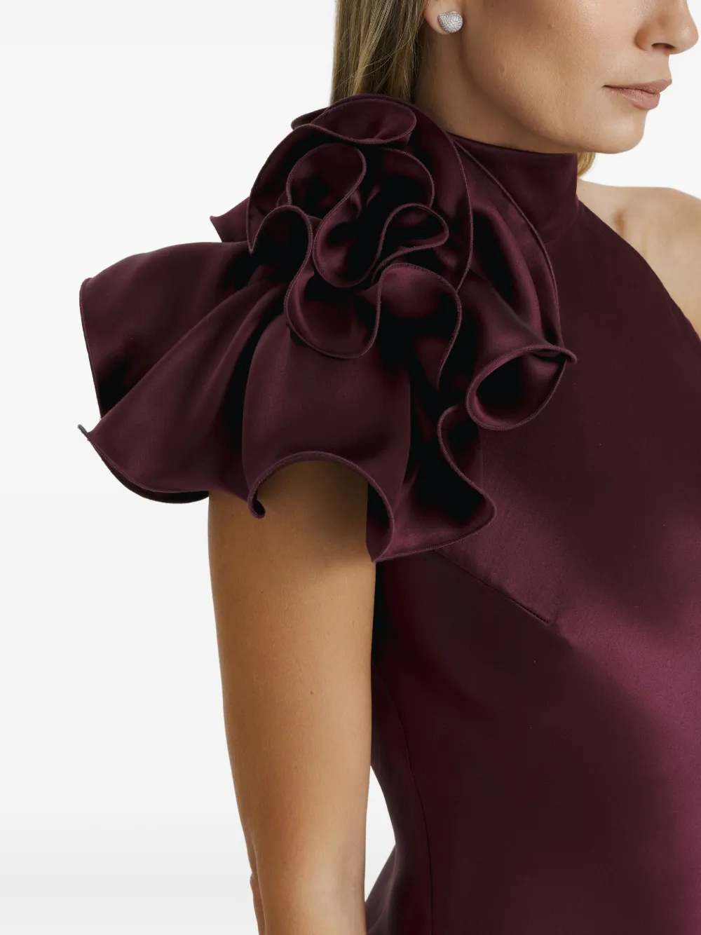 IL VOLO Fiora maxi-jurk Paars