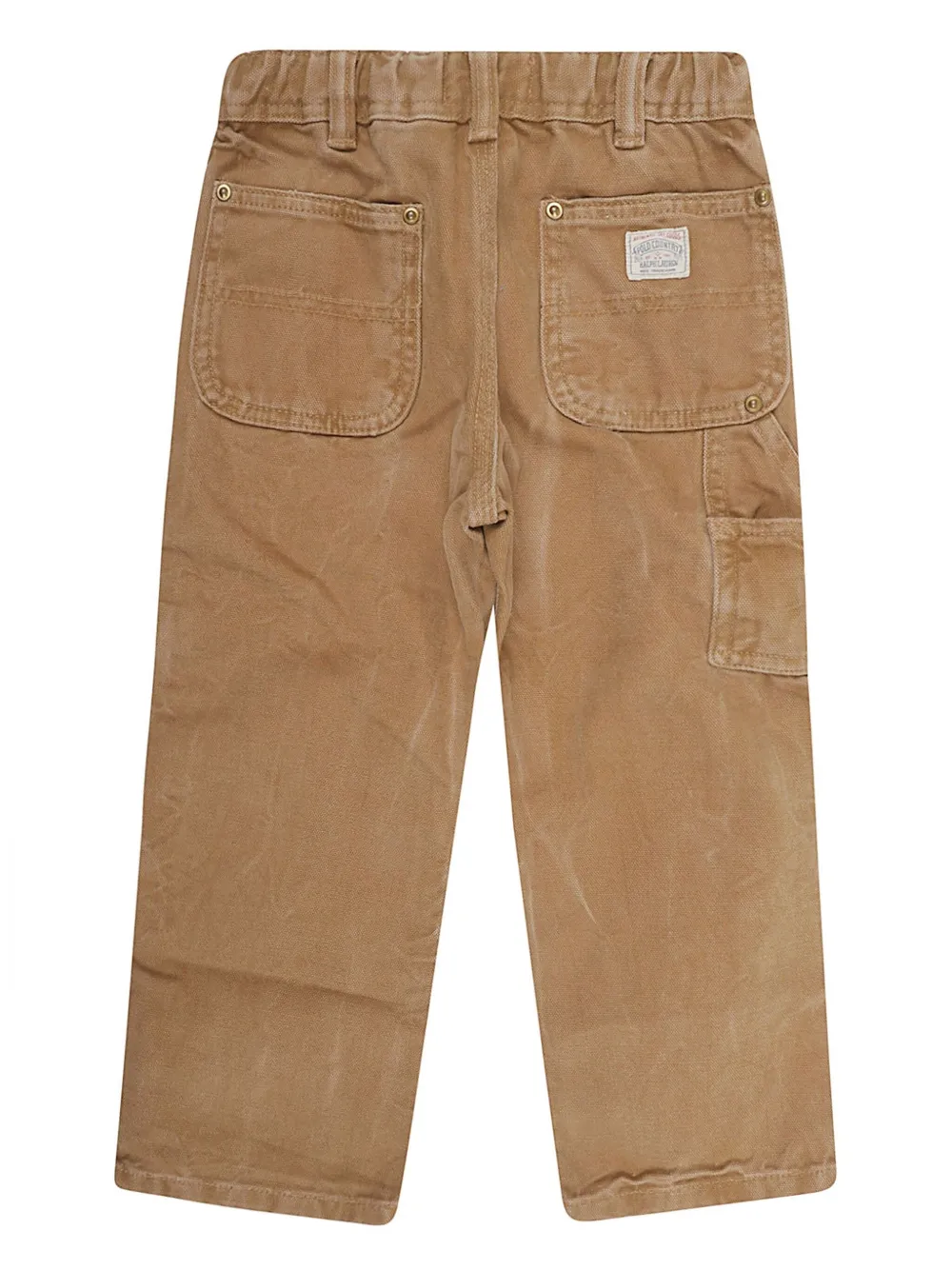 POLO RALPH LAUREN KIDS Broek met logodetail Bruin