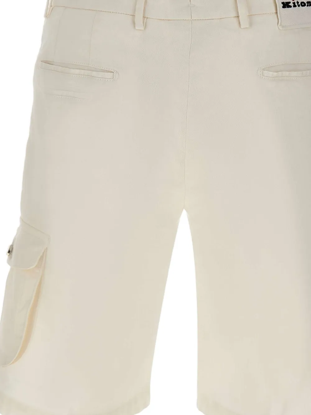 Kiton Cargo shorts Beige