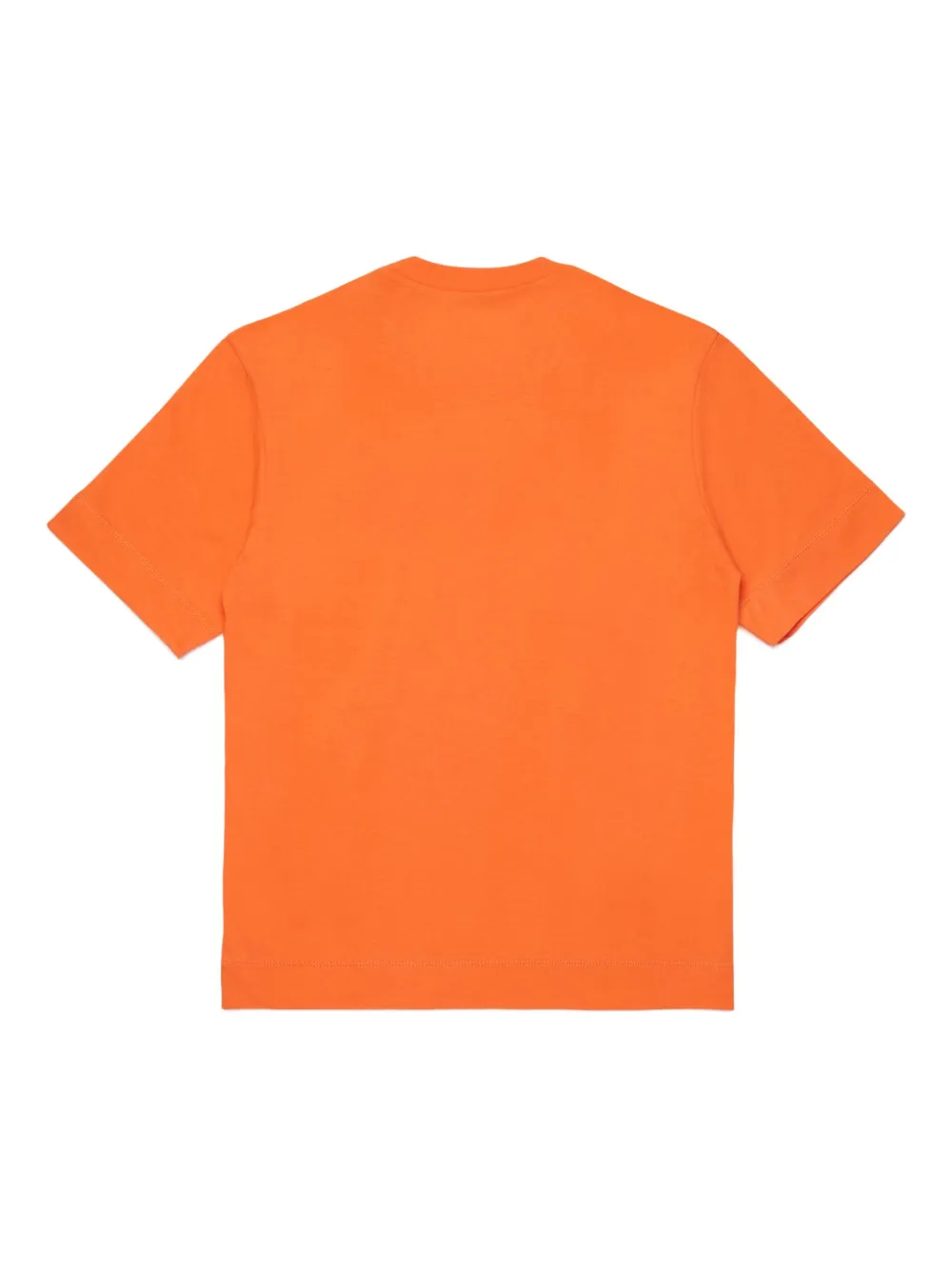 Marni Kids T-shirt met logoprint Oranje