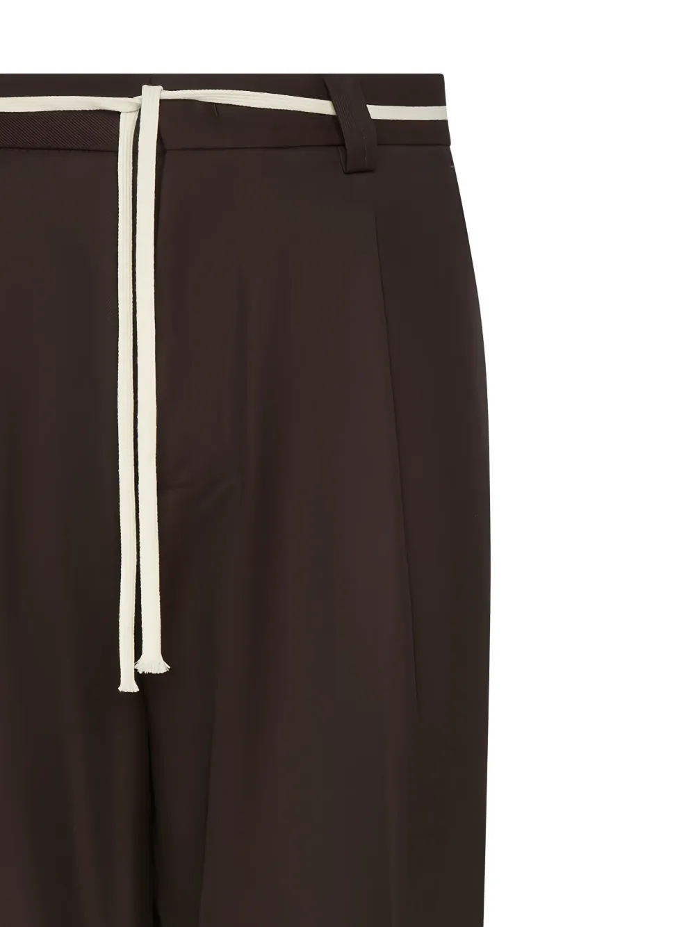  State Of Order Drawstring Trousers - Brown 