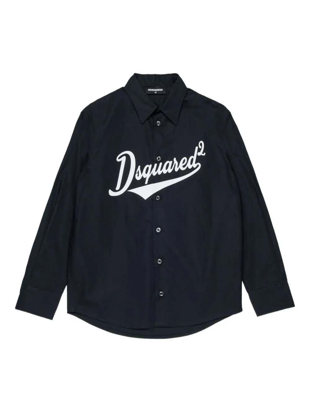 DSQUARED2 KIDS Camicia con logo - Blu