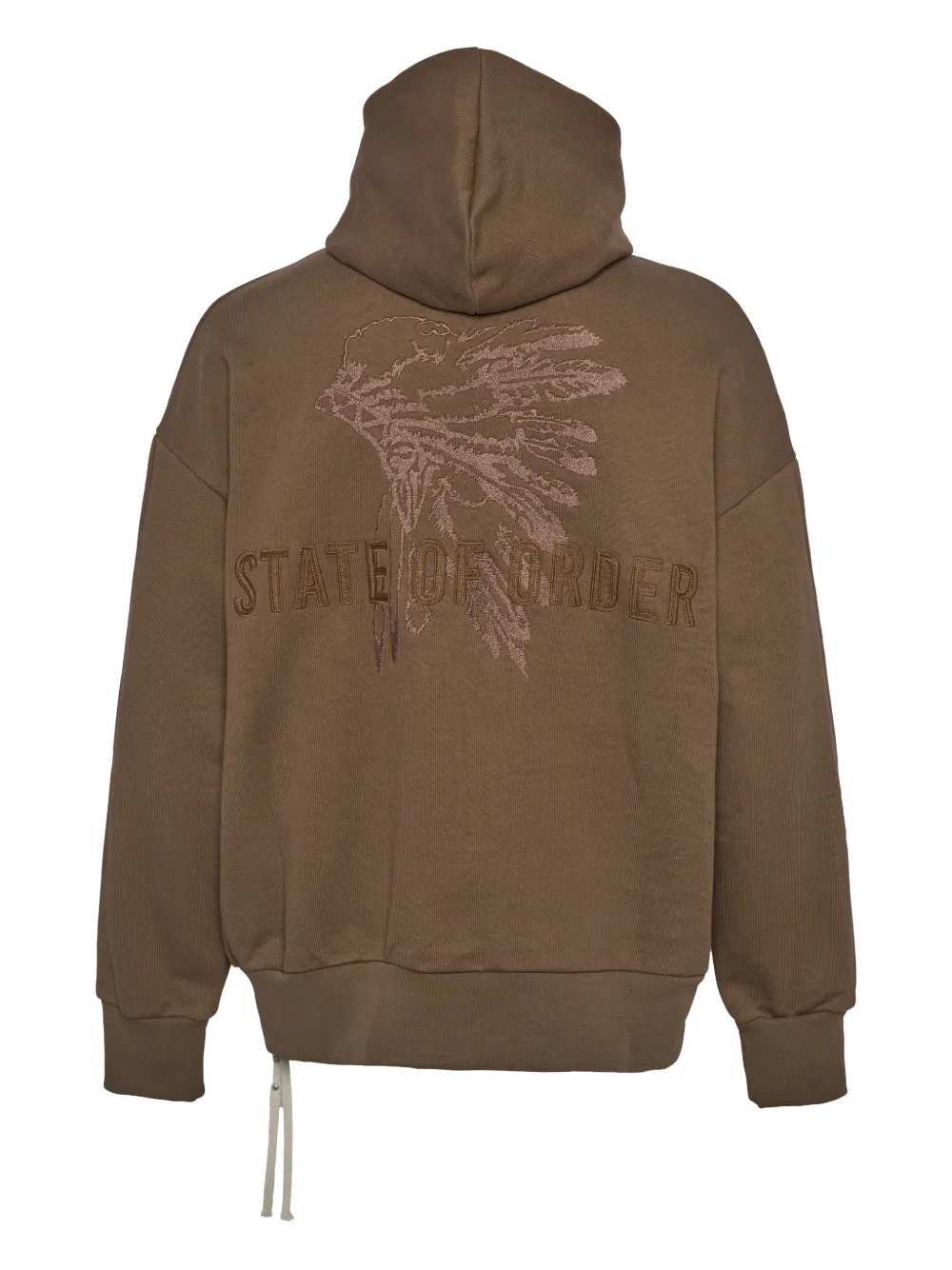 STATE OF ORDER Felpa embroidered hooded sweatshirt | Hoodies | Image 2