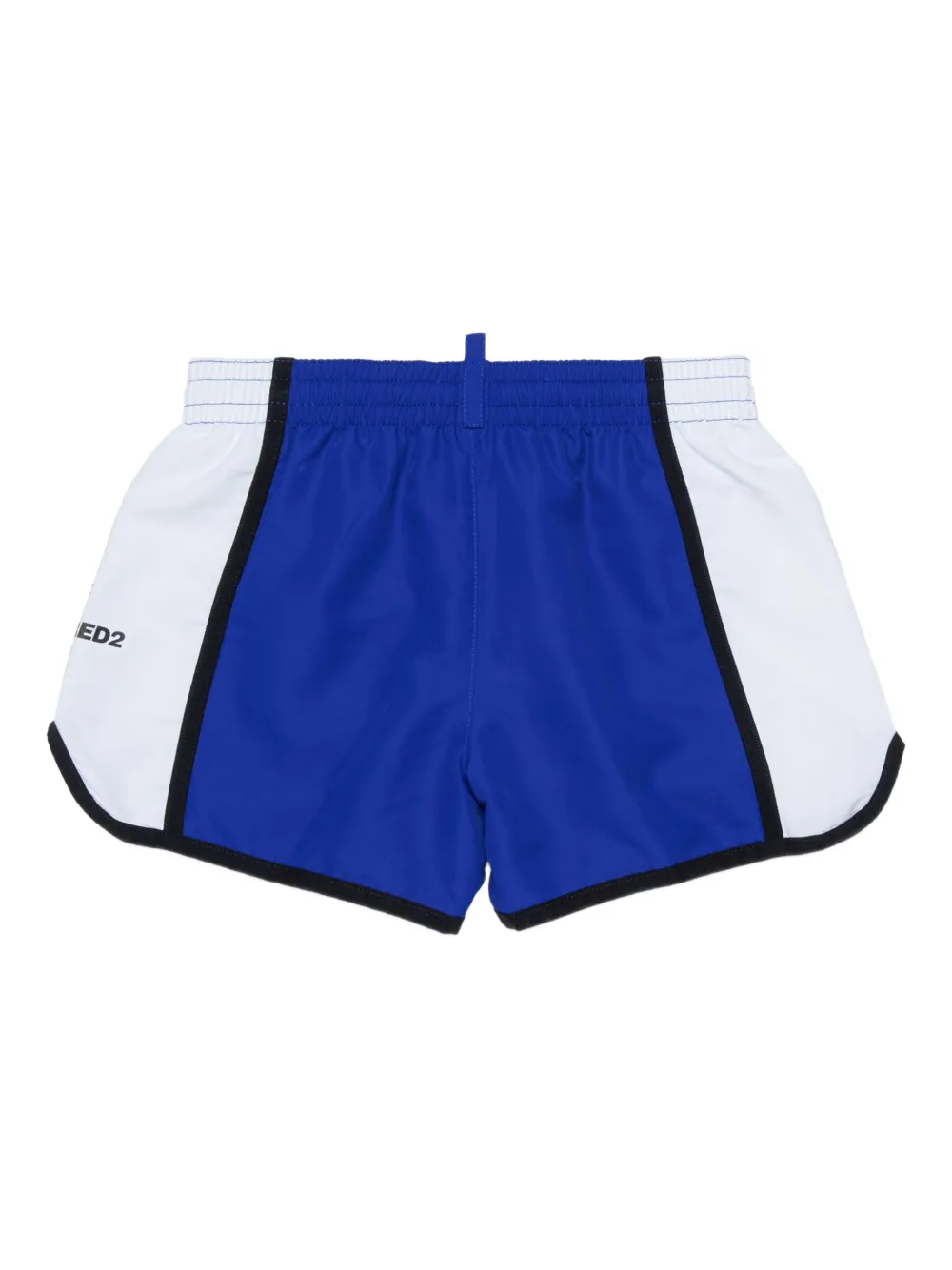  Dsquared2 Kids Drawstring Panel Swim Shorts - Blue 