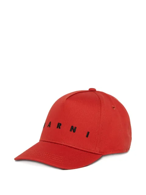 Marni Kids gorra con detalle del logo