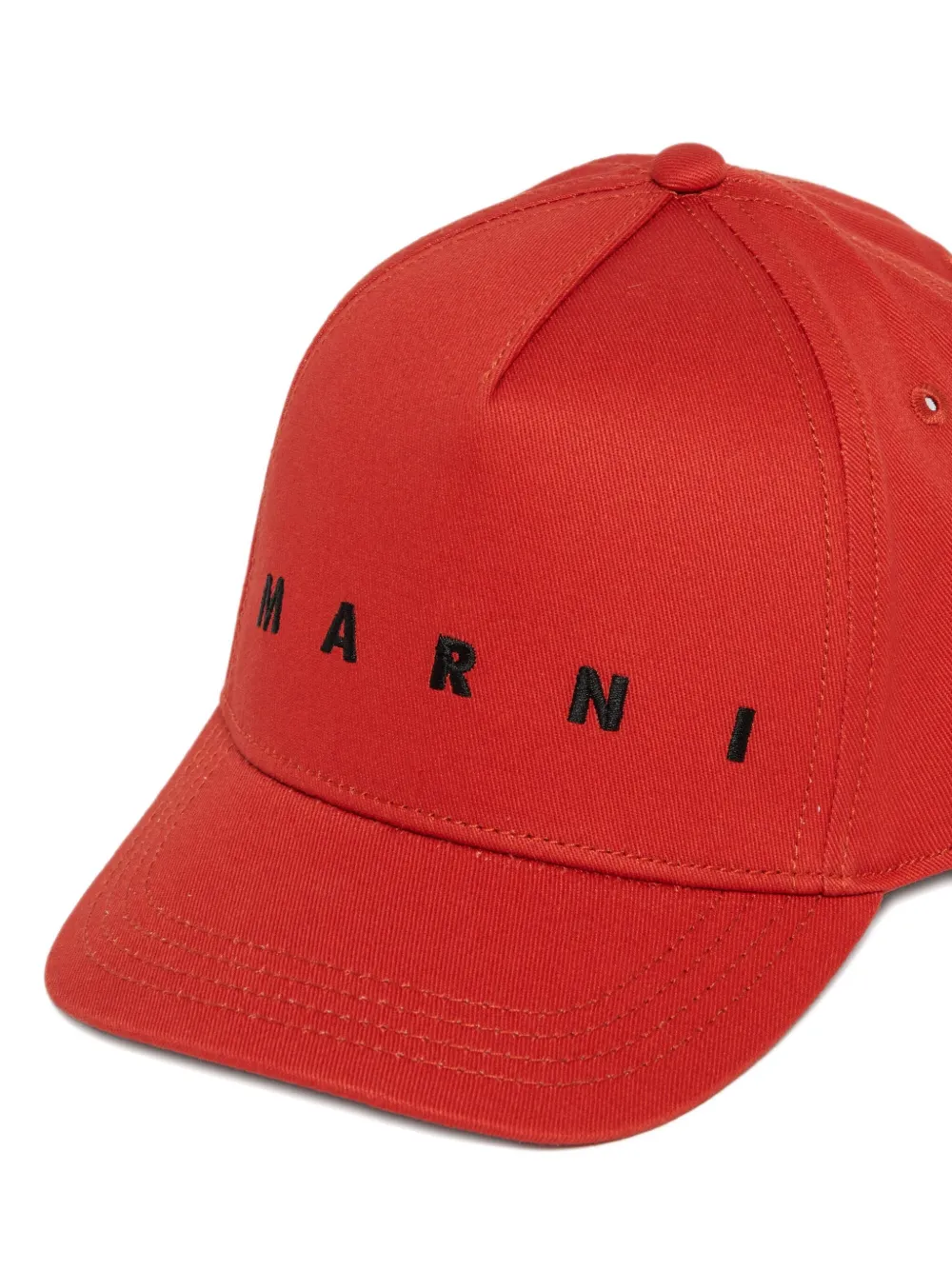 Marni Kids Pet met logodetail Rood