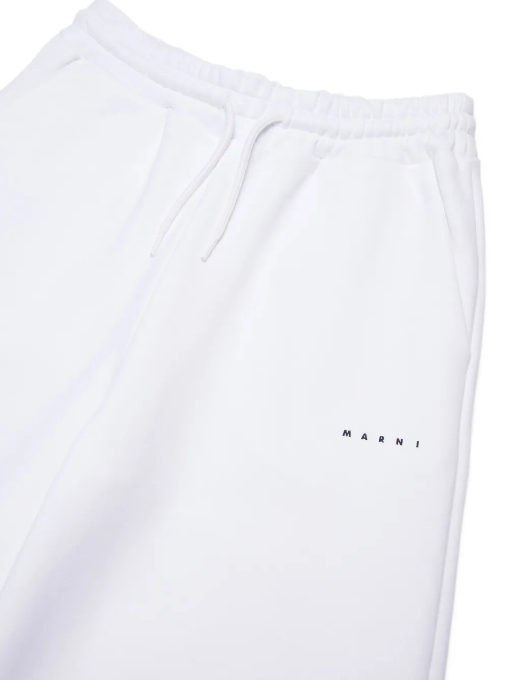 Marni Kids Trainingsbroek met trekkoord Wit