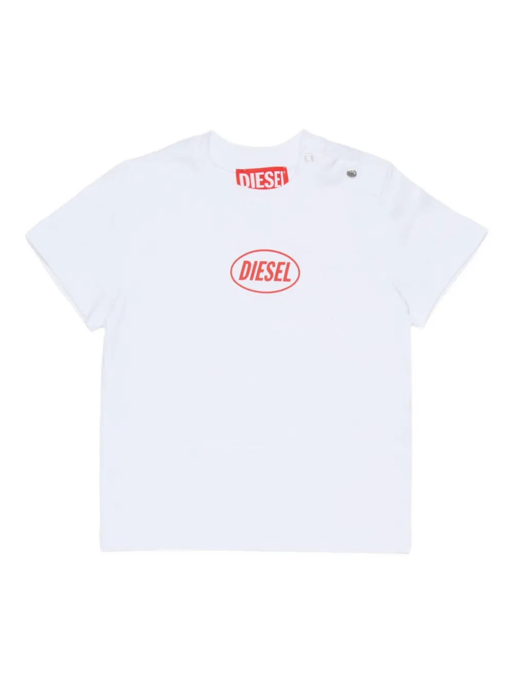 Diesel Kids T-shirt con logo - Bianco