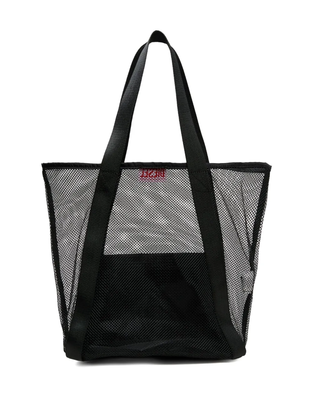  Diesel Kids Mesh Strap Shoulder Bag - Black 