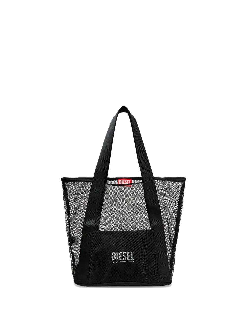 Diesel Kids Borsa a spalla in rete - Nero