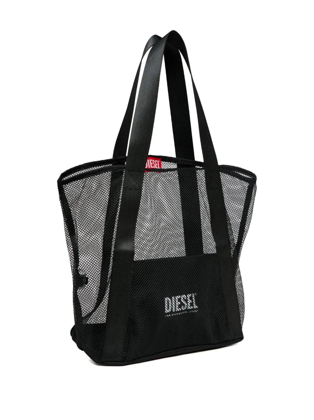  Diesel Kids Mesh Strap Shoulder Bag - Black 