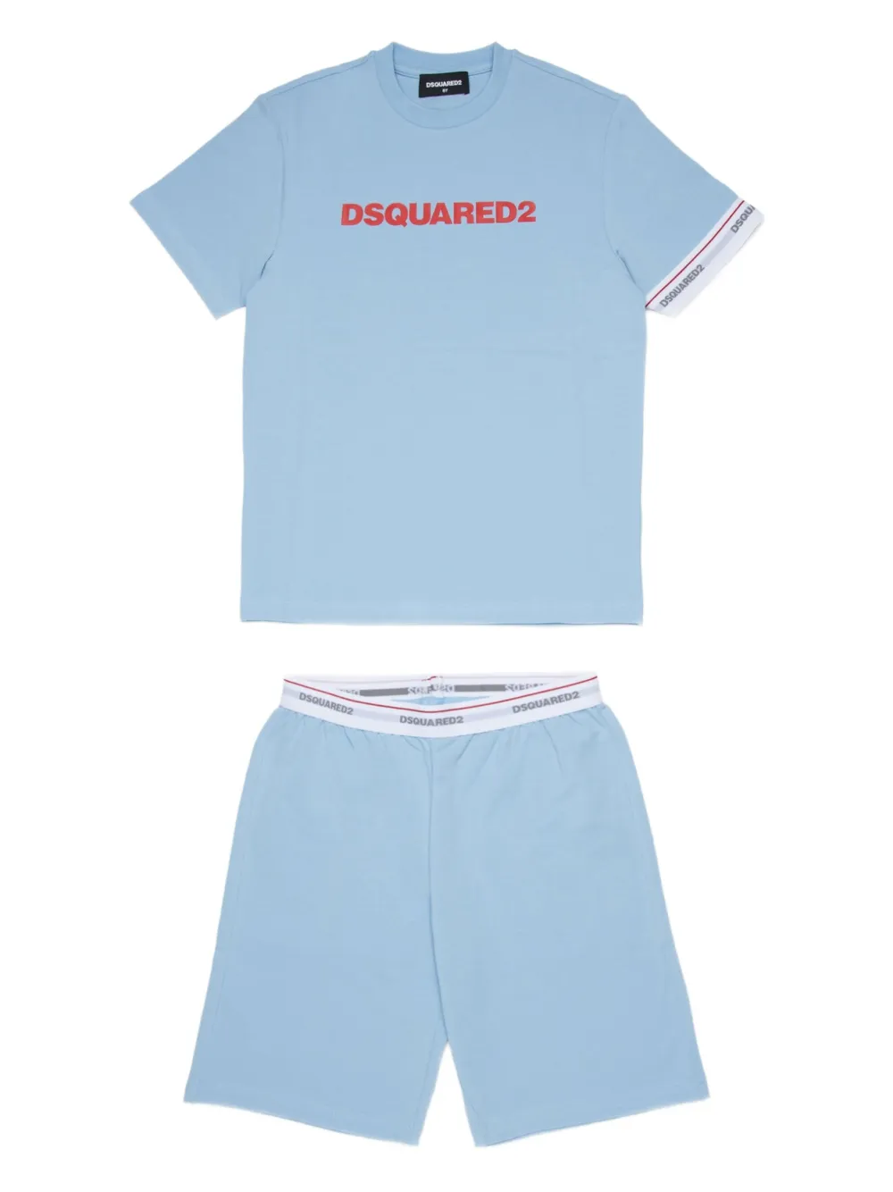 DSQUARED2 KIDS logo-detail underwear set | Blue | Image 1