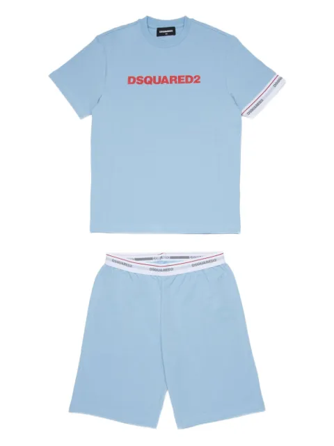 DSQUARED2 KIDS set de ropa interior con detalle del logo