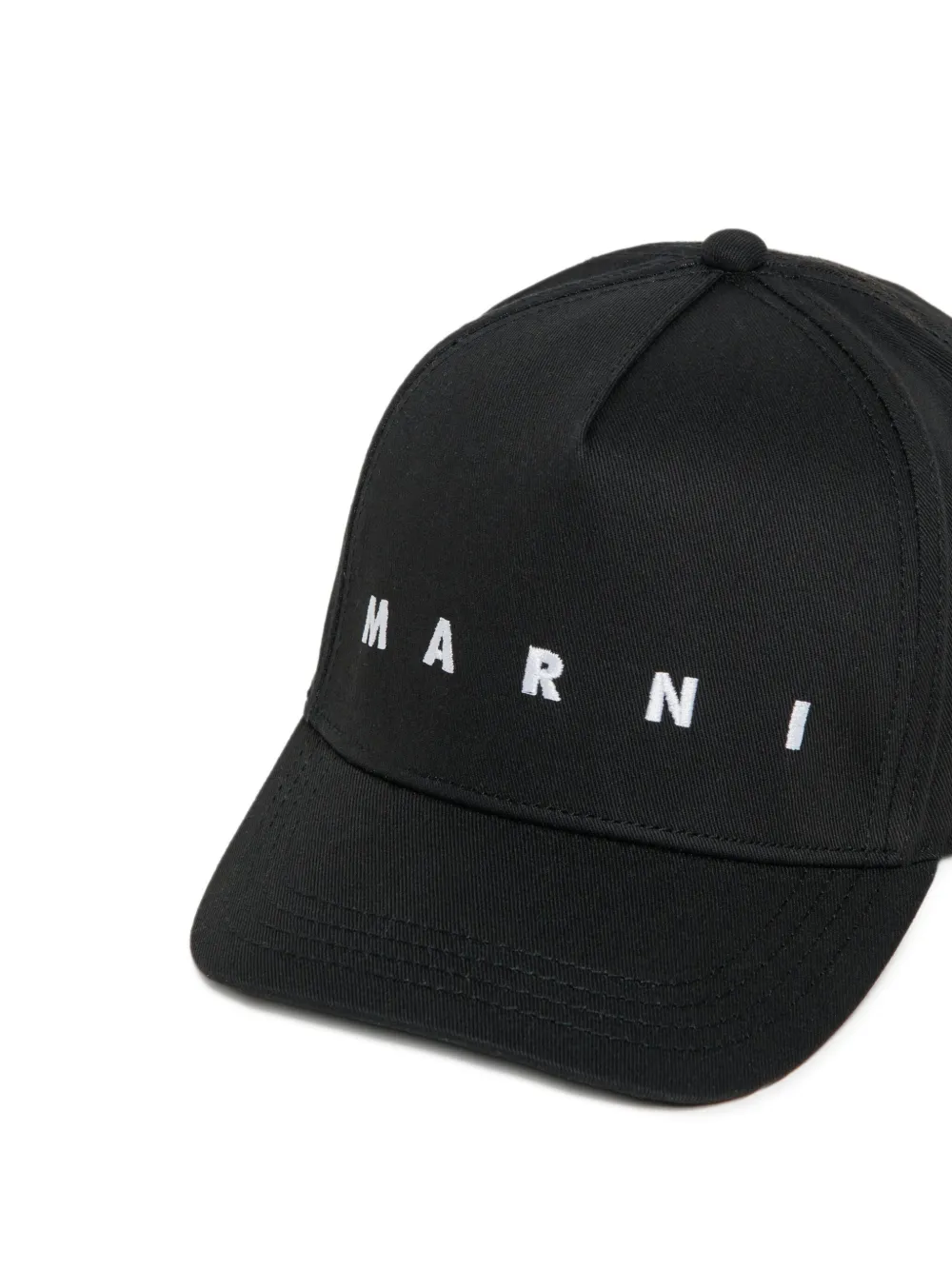 Marni Kids Pet met logodetail Zwart