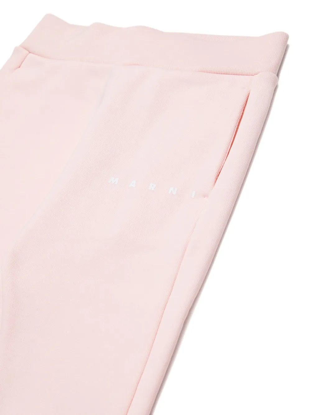 Marni Kids Trainingsbroek met logoprint Roze
