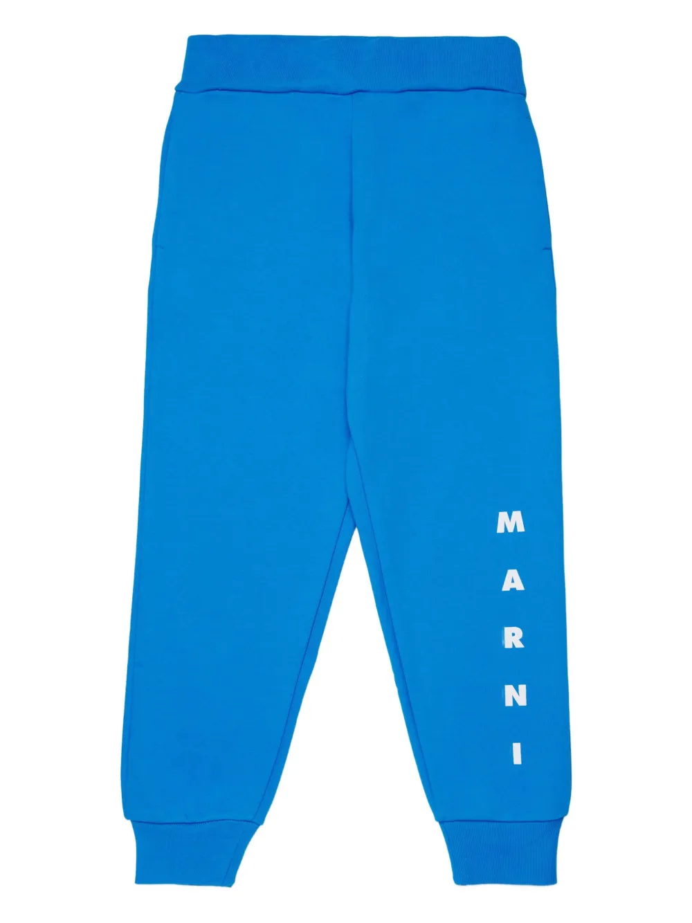 Marni Kids logo-print track pants | Blue | Image 1