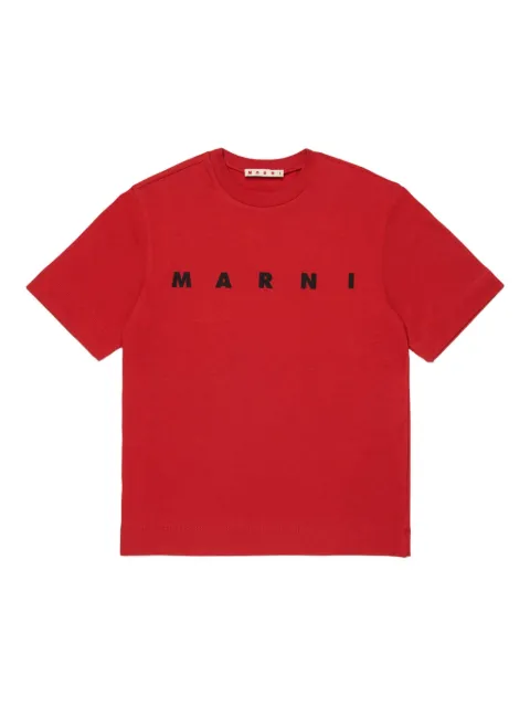 Marni Kids logo-print T-shirt