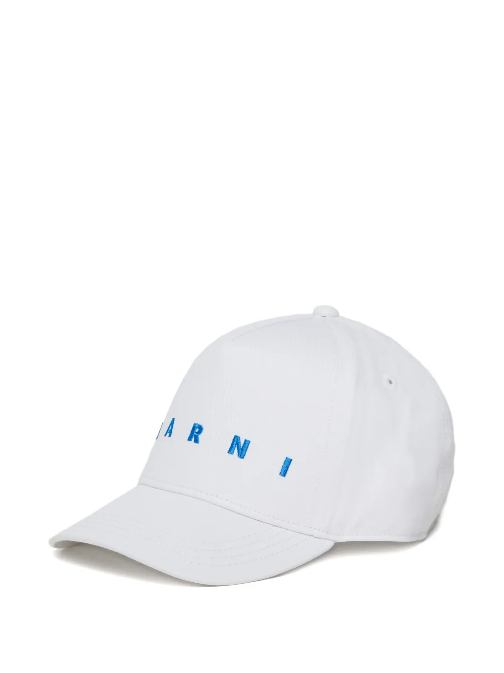 Marni Kids Cappello da baseball con logo - Bianco