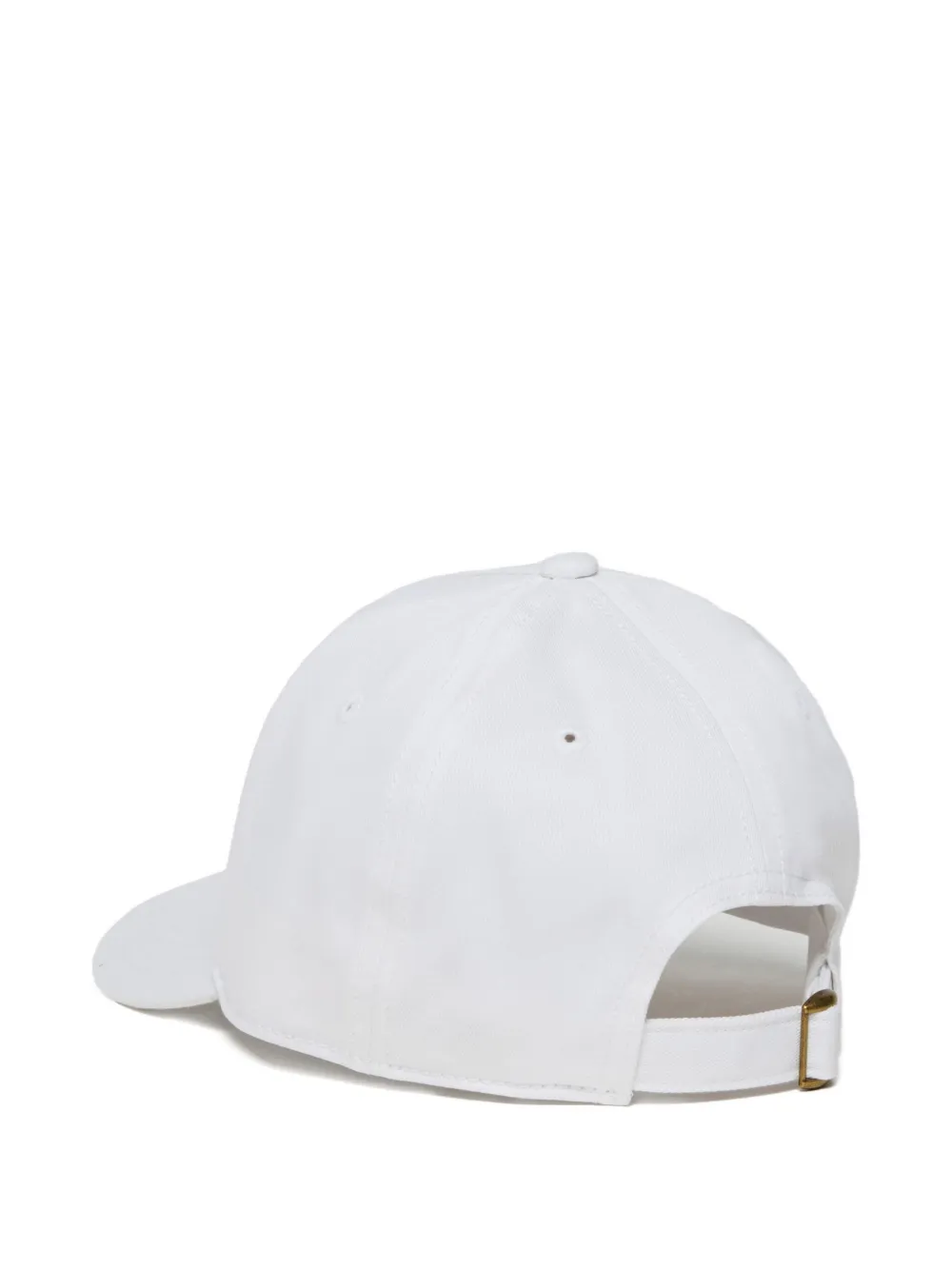 Marni Kids Honkbalpet met logo - Wit