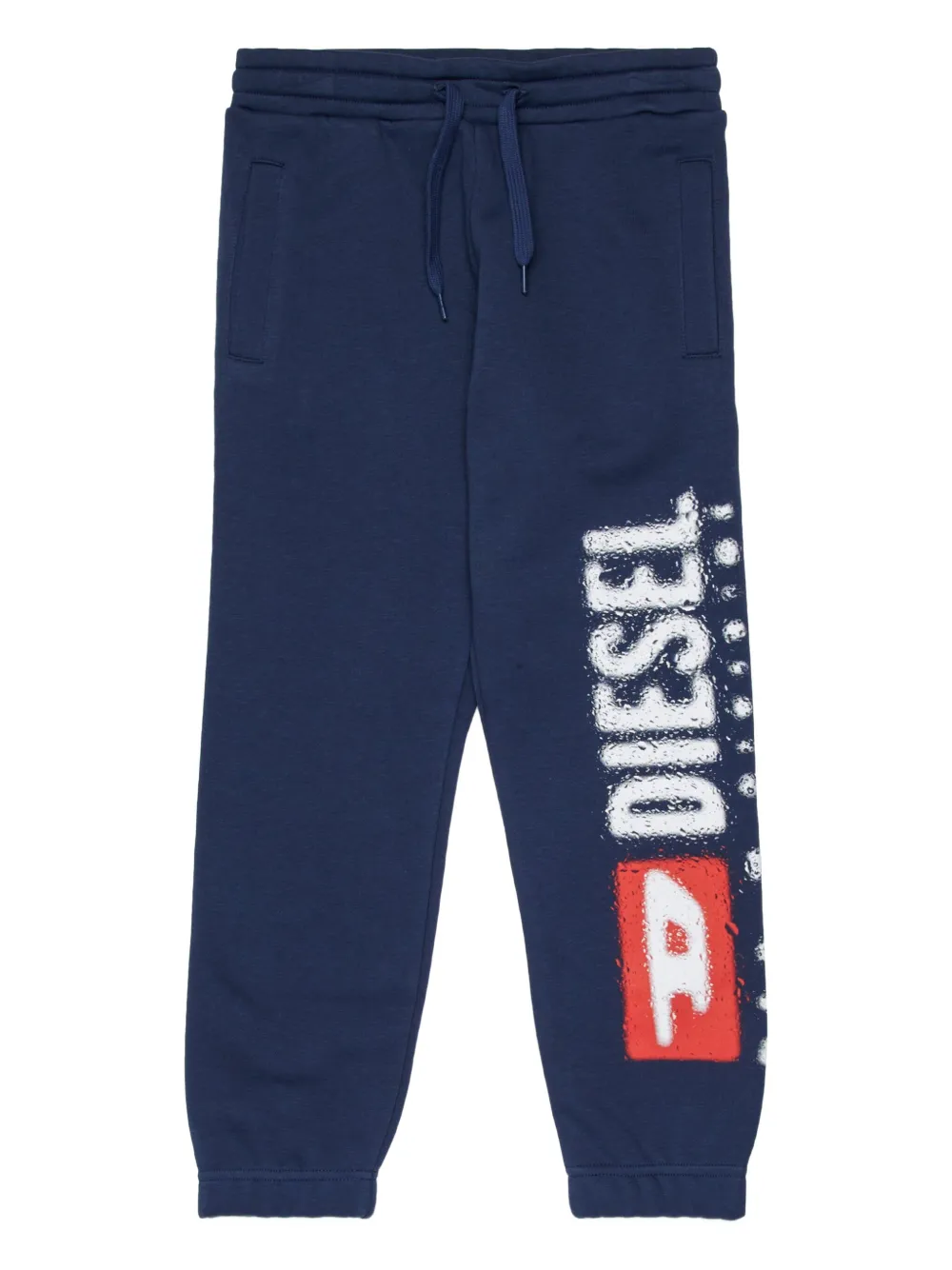 Diesel Kids Pantaloni sportivi Pantli con logo - Blu