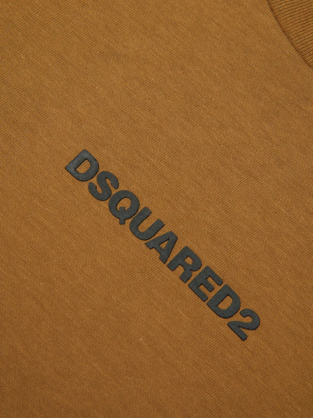 DSQUARED2 KIDS T-shirt met logoprint Bruin