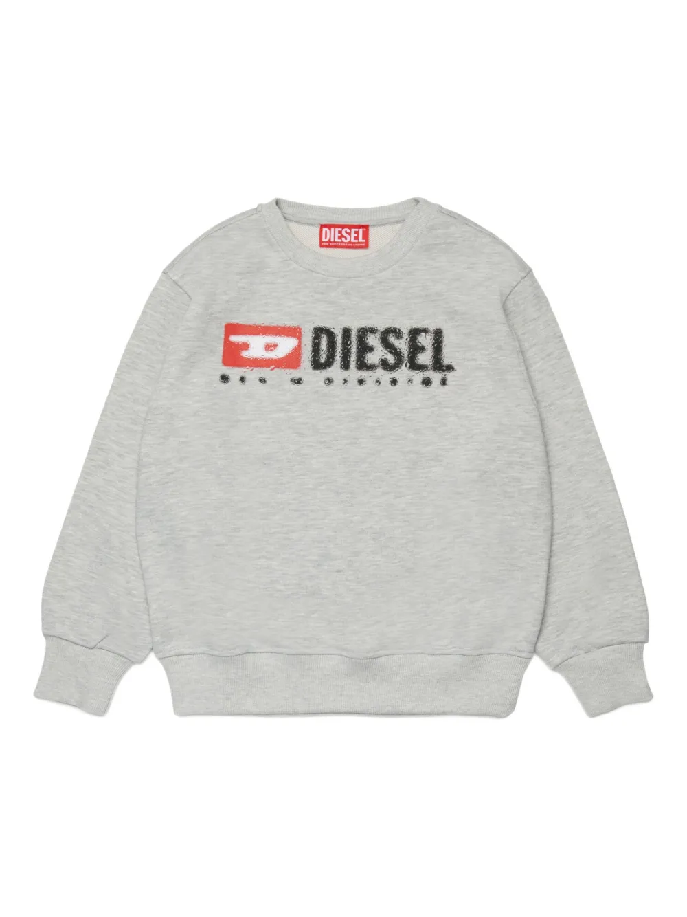 Diesel Logo Crew-neck Sweatshirt In Multi