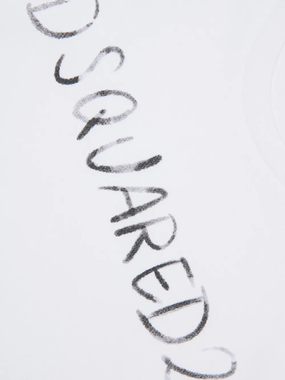 Dsquared2 Logo-detail T-shirt In White