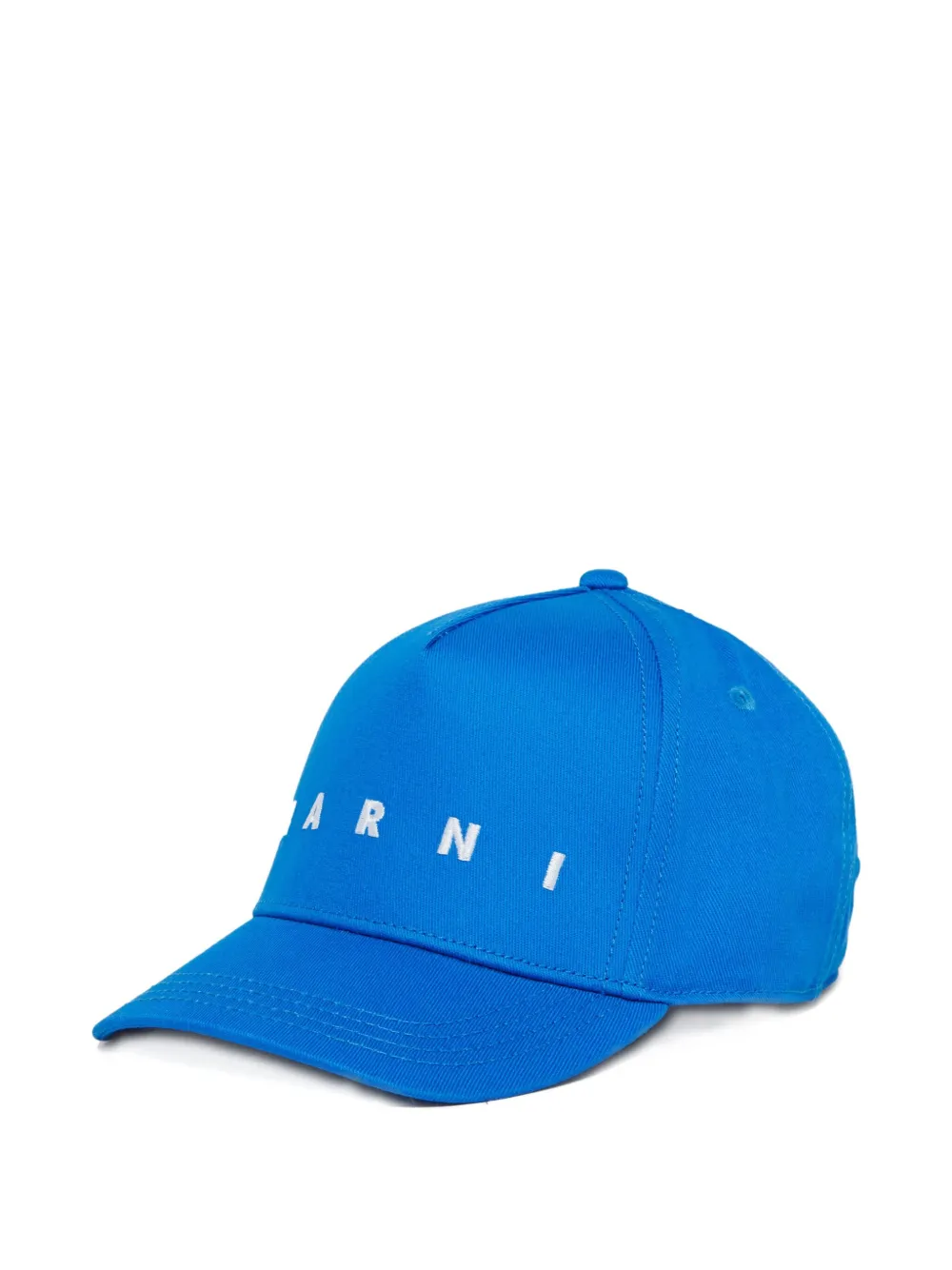 Marni Kids Cappello da baseball con logo - Blu