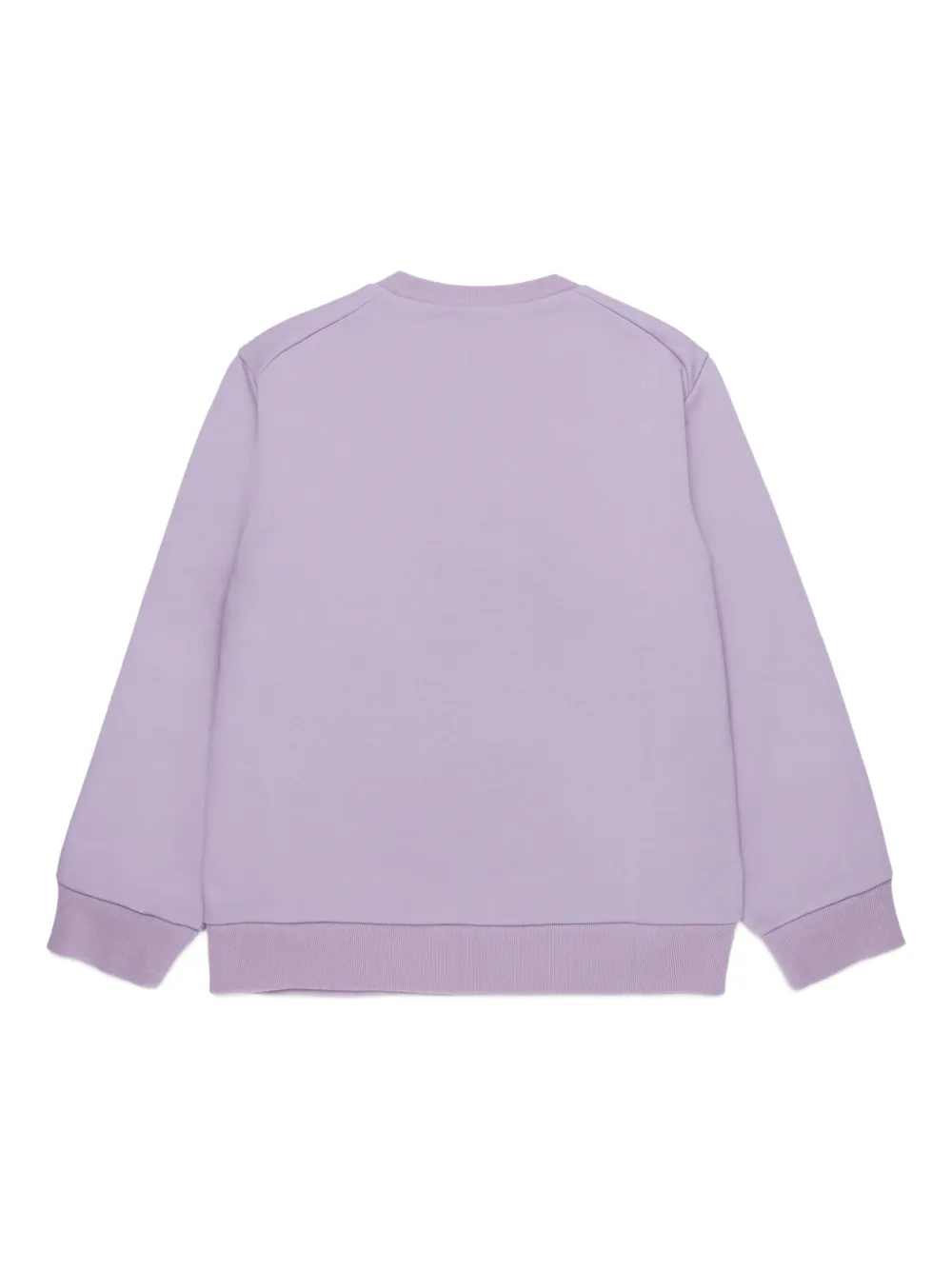 Marni Kids Trui met logoprint en ronde hals Paars