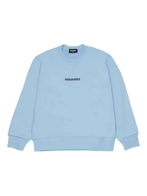 DSQUARED2 KIDS logo-detail crew-neck sweatshirt
