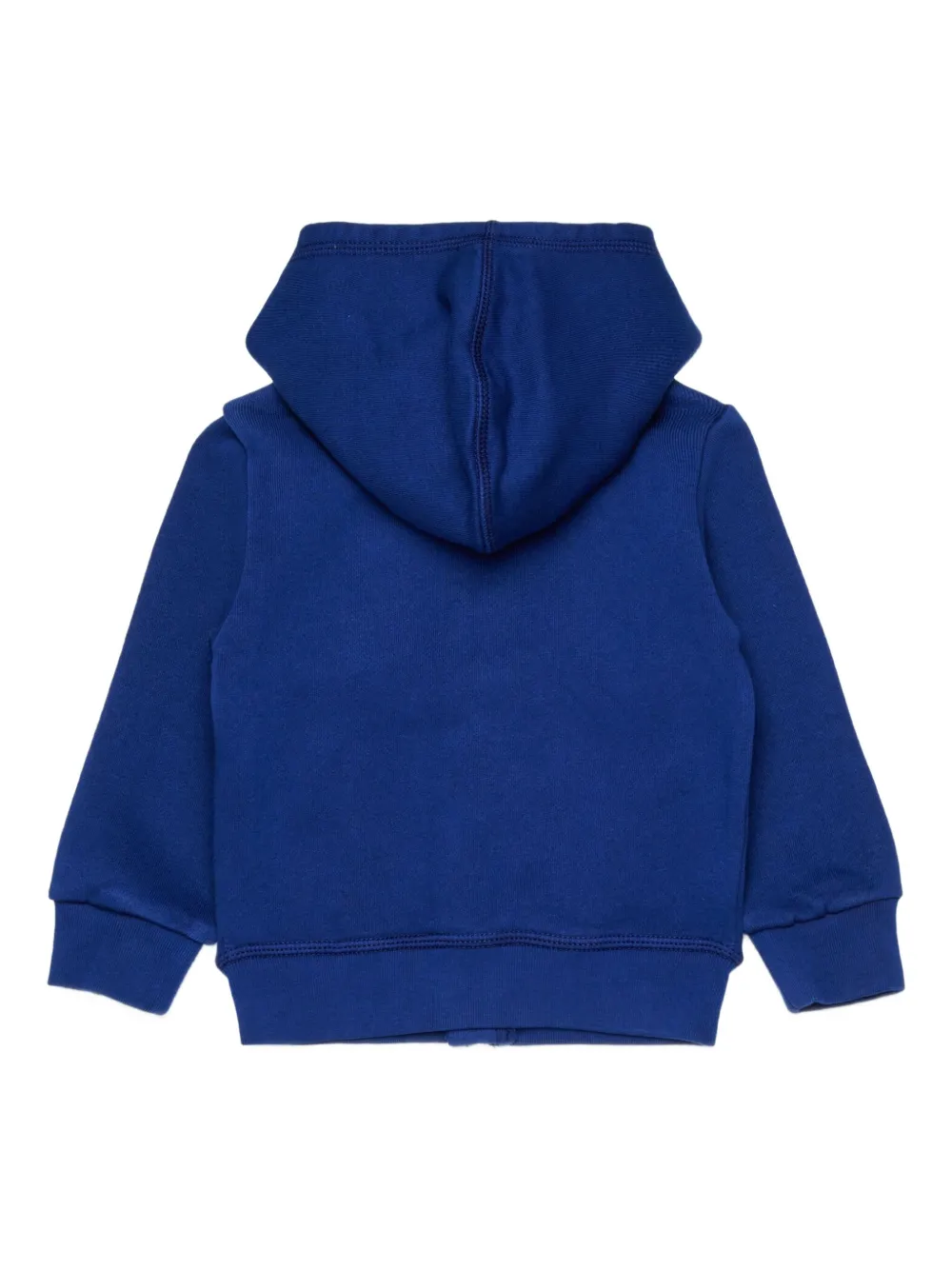 Dsquared2 Logo-detail Zip-up Hoodie In Blue
