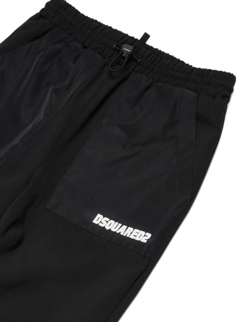 DSQUARED2 KIDS Broek met logoprint Zwart