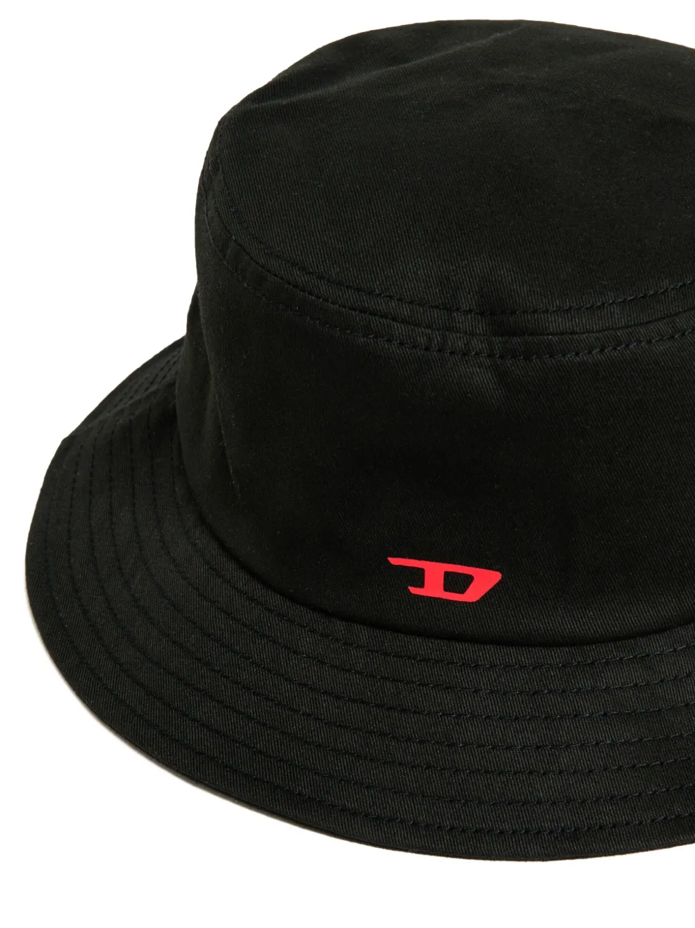  Diesel Kids Filad Logo-print Bucket Hat - Black 